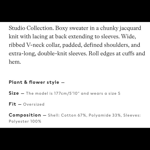 HM- Chunky KNIT sweater - Picture 6 of 8